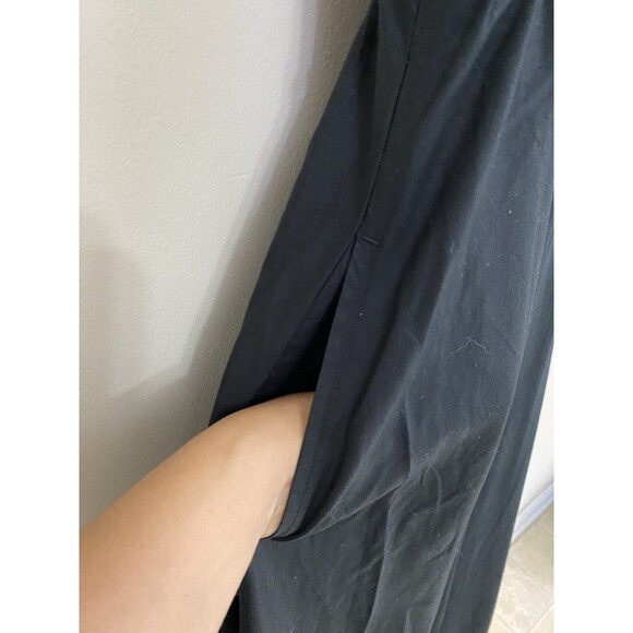 J.Crew Sweetheart tank dress with poplin skirt in Black NWT Size M Medium - Picture 6 of 10